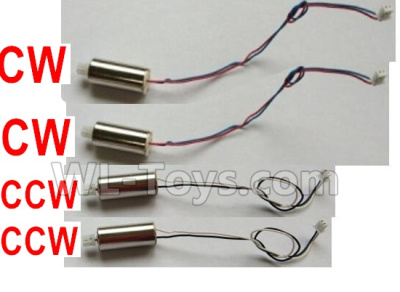 Wltoys-Q838-E Main motor Parts(4pcs-2X CW + 2X CCW),Wltoys Q838-E Parts,Wltoys Q838-E RC Drone Parts