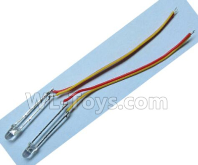 Wltoys-Q838-E Led light board Parts(Red-2pcs)-Q838-E-24,Wltoys Q838-E Parts,Wltoys Q838-E RC Drone Parts