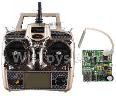 Wltoys V383 Spare parts-11 Transmitter & Circuit board,Wltoys V383 RC Quadcopter Drone Spare Parts Accessories,Wltoys Model V383 Replacement Accessories