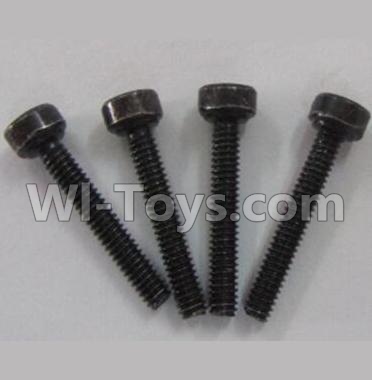 Wltoys V383 Spare parts-60 Screws 10,inner hexagon Machine Teeth screws(M2x13)Total 4pcs,Wltoys V383 RC Quadcopter Drone Spare Parts Accessories,Wltoys Model V383 Replacement Accessories