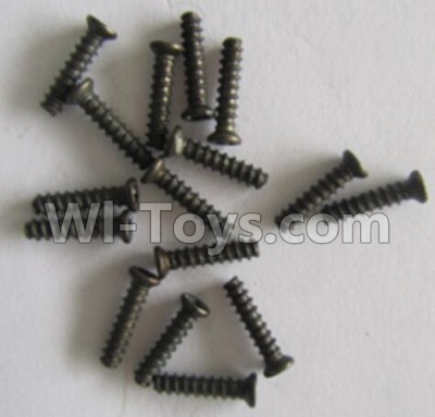 Wltoys V383 Spare parts-62 Screws 12,Cross groove Pan head screws(ST2X8PW)-Total 16pcs,Wltoys V383 RC Quadcopter Drone Spare Parts Accessories,Wltoys Model V383 Replacement Accessories