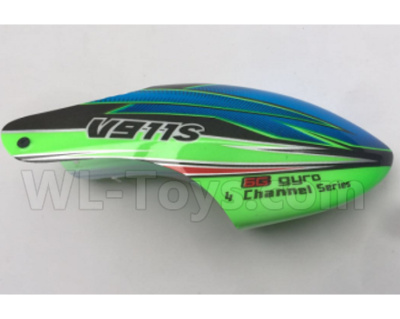 Wltoys V911S Parts-03 V911S.0003 Head cover,Shell cover,Wltoys V911 RC Helicopter spare parts accessories,2.4G 4CH 6-Aixs Gyro Flybarless WLtech V911S Parts