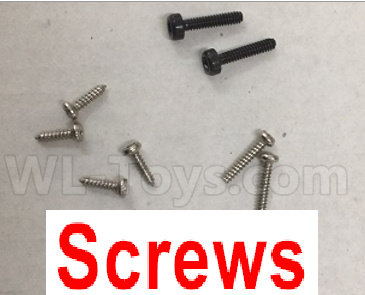 Wltoys V911S Parts-05 V911S.0005 Screws,Wltoys V911 RC Helicopter spare parts accessories,2.4G 4CH 6-Aixs Gyro Flybarless WLtech V911S Parts