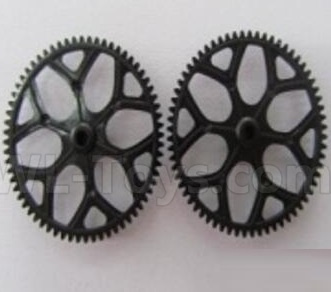 Wltoys V911S Parts-08-02 V966.014 Main gear(2pcs),Wltoys V911 RC Helicopter spare parts accessories,2.4G 4CH 6-Aixs Gyro Flybarless WLtech V911S Parts