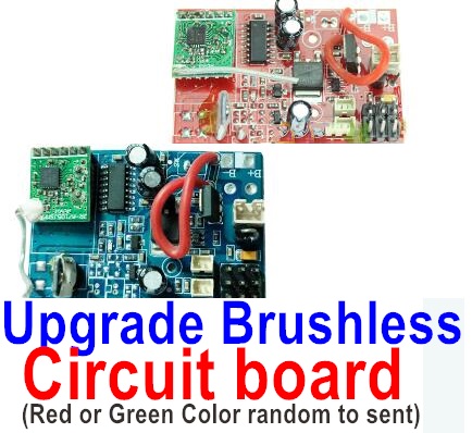 Wltoys V913 Spare Parts-60-02 Upgrade Brushless circuit board(Red and Green color ramdom to sent it ou),Wltoys V913 RC Helicopter spare parts accessories,WL 913 Parts