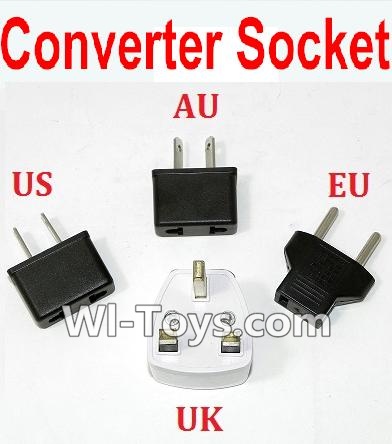 Wltoys V950 Spare-Parts-36-06 Standard Adapter Universal Converter Socket(You can shoose AU,US,EU,UK Version),Wltoys V950 RC Helicopter Spare Parts Brushless Wltoys V950 Parts Replacement Accessories