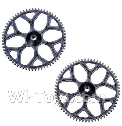XK K124 Parts-39 Main gear(2pcs) For XK K124 helicopter Spare parts,EC145 6CH Flybarless RC Helicopter parts