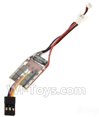 XK K124 Parts-45 ESC For XK K124 helicopter Spare parts,EC145 6CH Flybarless RC Helicopter parts