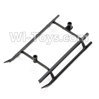 XK K124 Parts-49 Landing skid(1pcs) For XK K124 helicopter Spare parts,EC145 6CH Flybarless RC Helicopter parts