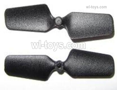Wltoys XK K127 Tail Rotor blades Parts.V966.0020.Total 2pcs.XK EAGLE K127 RC Helicopter Replacement Accessories.