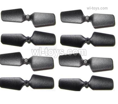 Wltoys XK K127 Tail Rotor blades Parts.V966.0020.Total 8pcs.XK EAGLE K127 RC Helicopter Replacement Accessories.