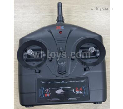 Wltoys XK K127 Transmitter Parts, K127.0016.2.4GHZ Remote control.XK EAGLE K127 RC Helicopter Replacement Accessories.