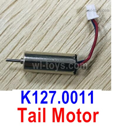 Wltoys XK K127 Tail motor unit Parts. 1pcs. K127.0011.XK EAGLE K127 RC Helicopter Replacement Accessories.