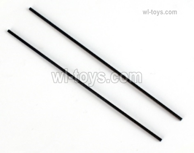 Wltoys XK K127 Long Tail Pipe group Parts.K127.0008.Tail Rod.Total 2pcs.XK EAGLE K127 RC Helicopter Replacement Accessories.