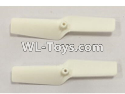 XK K130 Tail Rotor blades Parts(2pcs)-White-K130.0018,XK K130 parts,XK K130 Helicopter Parts