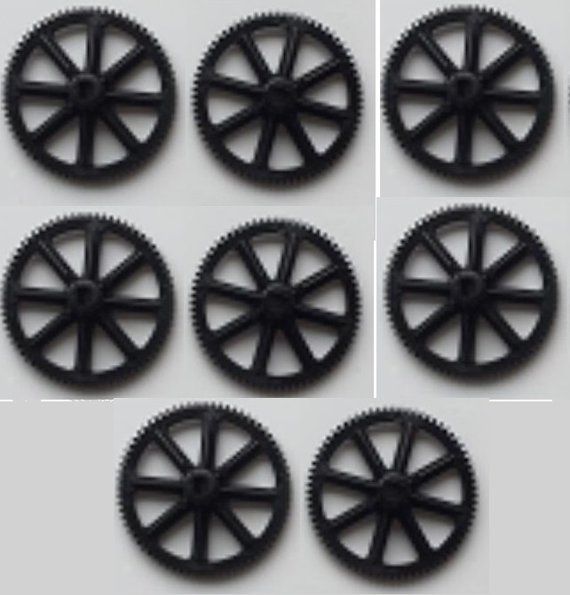 Wltoys XK K200 Parts 8pcs Main gear.K130.0011.XK Force K200 RC Helicopter Replacement Accessories.