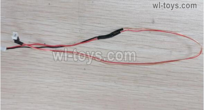 Wltoys XK K200 Parts Plug wire set.K200.0015.The wire length is 210mm.XK Force K200 RC Helicopter Replacement Accessories.