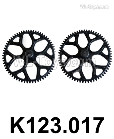 Wltoys K270 Parts K123.017 Gear Set.WLtoys XK K270 RC Helicopter Accessories,UH-60L Black Hawk,K270 Rescue helicopter spare parts