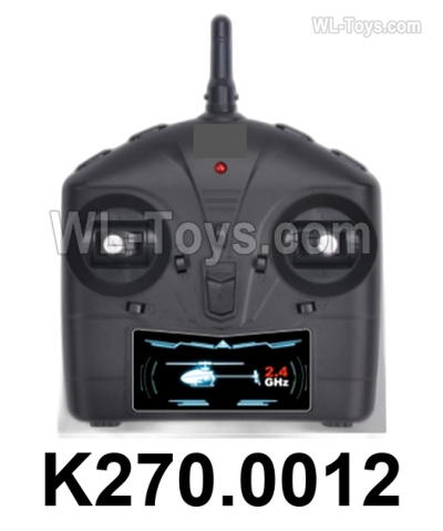 Wltoys K270 Parts K270.0012 Remote Control Set.WLtoys XK K270 RC Helicopter Accessories,UH-60L Black Hawk,K270 Rescue helicopter spare parts
