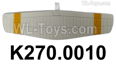Wltoys K270 Parts K270.0010 Tail Fin Set.WLtoys XK K270 RC Helicopter Accessories,UH-60L Black Hawk,K270 Rescue helicopter spare parts