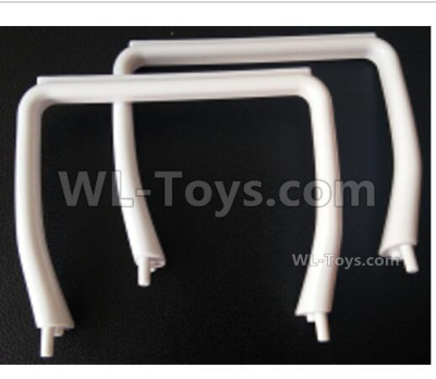 Wltoys XK X1 Parts-Landing skid,Lading gear,Tripod(2pcs)-X1-04,Wltoys XK X1 Drone Parts,XK X1 Quadcopter Parts