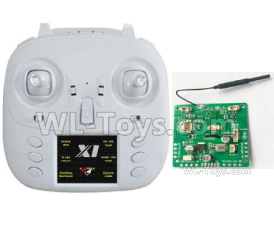 Wltoys XK X1 Parts-Transmitter + Receiver board-X1-22,Wltoys XK X1 Drone Parts,XK X1 Quadcopter Parts