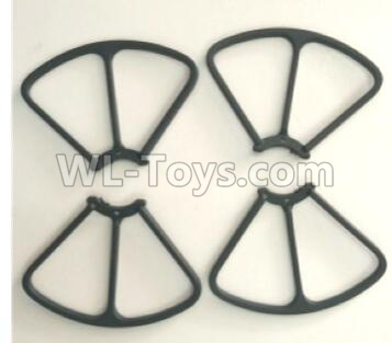 XK X130-T.0014-01 Spare Parts-Outer protect frame(4pcs),Wltoys XK X130-T RC Racing Drone Parts,X130-T RC Quadcopter Spare parts,X130T RC Drone parts