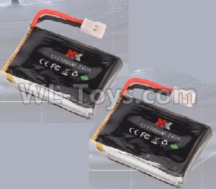 XK X130-T.0020-02 Spare Parts-3.7V 700MAH Battery(2pcs),Wltoys XK X130-T RC Racing Drone Parts,X130-T RC Quadcopter Spare parts,X130T RC Drone parts