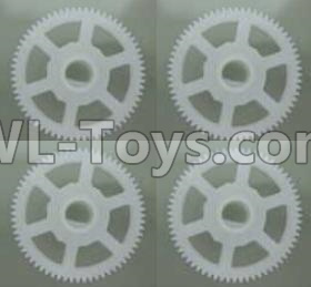 XK X260 Spare parts-08-02 X260-08 Main gear(4pcs),XK X260 RC Quadcopter Drone Spare Parts Replacement Accessories
