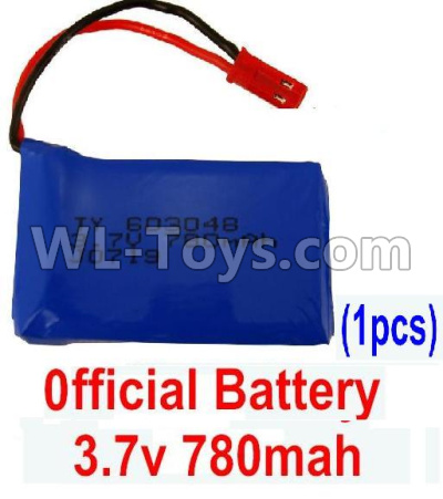 XK X260 Spare parts-20-01 X260-20 Original V686 battery-3.7v 780mah with jst plug,XK X260 RC Quadcopter Drone Spare Parts Replacement Accessories