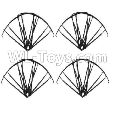 XK X260 Spare parts-24-02 Outer protect frame(4pcs),XK X260 RC Quadcopter Drone Spare Parts Replacement Accessories