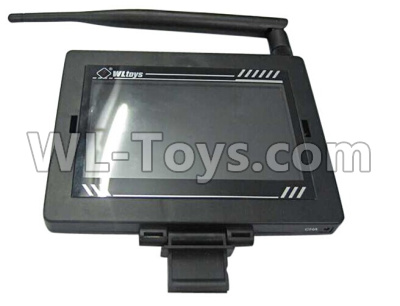 XK X260 Spare parts-25-04 FPV Display with Antena,XK X260 RC Quadcopter Drone Spare Parts Replacement Accessories
