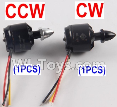 XK X380 Parts-17 2212 KV 950 Reversing-rotating Brushless Motor(CCW)-1pcs & 2212 KV 950 Rotating Brushless Motor(CW)-1pcs Spare Parts Accessories for Wltoys XK X380 RC Drone,RC Quadcopter Aircraft