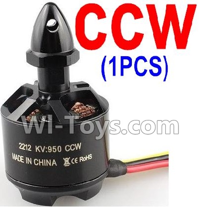 XK X380 Parts-19 2212 KV 950 Reversing-rotating Brushless Motor(CCW)-1pcs Spare Parts Accessories for Wltoys XK X380 RC Drone,RC Quadcopter Aircraft