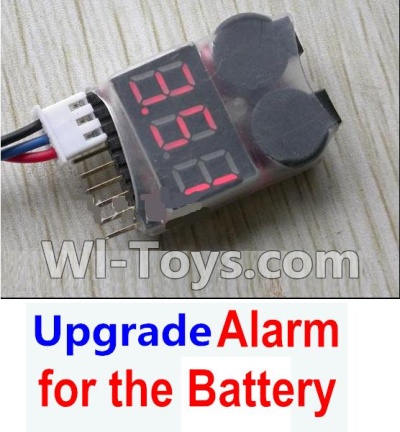 XK X380 Parts-33 Upgrade Alarm for the Battery,Can test whether your battery has enouth power Spare Parts Accessories for Wltoys XK X380 RC Drone,RC Quadcopter Aircraft