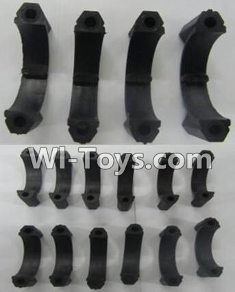 XK X500 Spare Parts-005 Aluminum tube buckle unit(Total 16pcs),XK X500 RC Quadcopter Drone Spare Parts,XK X500-A Replacement Accessories Parts