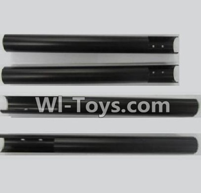 XK X500 Spare Parts-008-02 Front aluminum tube group(2pcs-25x0.8x161.5mm) & Rear aluminum tube group(2pcs-25x0.8x254.5mm),XK X500 RC Quadcopter Drone Spare Parts,XK X500-A Replacement Accessories Parts