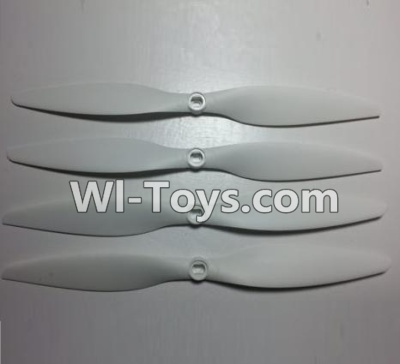 XK X500 Spare Parts-019-01 Propellers,Main rotor blades(4pcs-2X CW and 2X CCW),XK X500 RC Quadcopter Drone Spare Parts,XK X500-A Replacement Accessories Parts