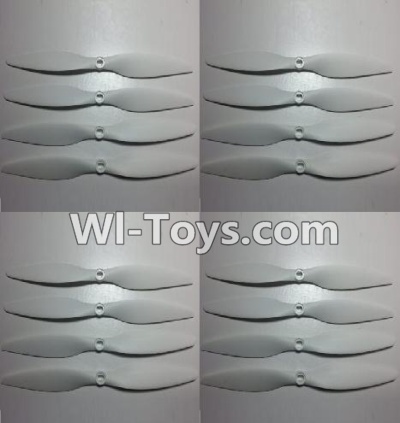 XK X500 Spare Parts-019-02 Propellers,Main rotor blades(16pcs-8X CW and 8X CCW),XK X500 RC Quadcopter Drone Spare Parts,XK X500-A Replacement Accessories Parts