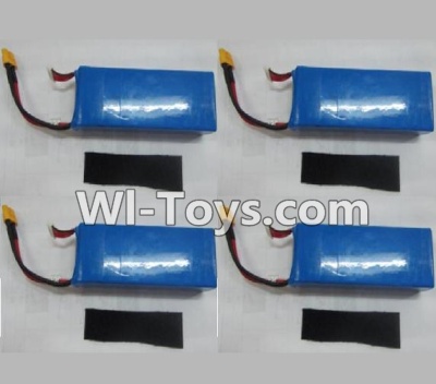 XK X500 Spare Parts-029-04 Official li-poli 14.8v 5500mah Battery(4pcs),XK X500 RC Quadcopter Drone Spare Parts,XK X500-A Replacement Accessories Parts