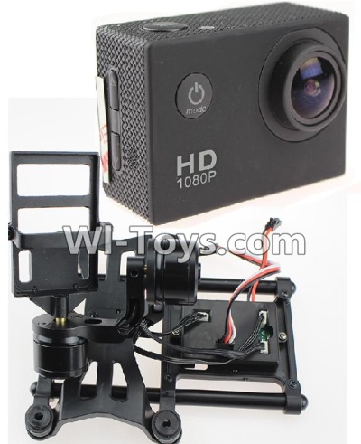 XK X500 Spare Parts-038-03 Two-axis brushless PTZ group & Duplicate Gopro 12,000,000 Pixels 1080P HD Camera,XK X500 RC Quadcopter Drone Spare Parts,XK X500-A Replacement Accessories Parts