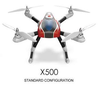 XK X500 RC Quadcopter-Standard configuration(Not included the Gimbal and camera ) Medium-Quadcopter-all FPV-Quadcopter-all