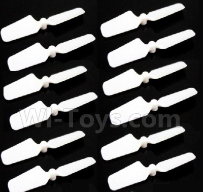 XK K110 K110S Parts-10 Tail blade(12pcs)-White For Wltoys XK K110 K110S Helicopter parts,6ch Brushless Helicopter spare Accessories