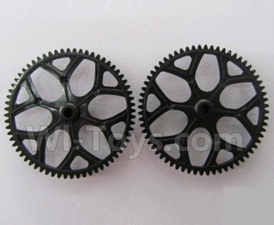 XK K110 K110S Parts-14 Main gear(2pcs) For Wltoys XK K110 K110S Helicopter parts,6ch Brushless Helicopter spare Accessories