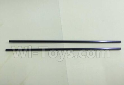 XK K110 K110S Parts-19 Long tail tube,Long Carbon tube(2pcs) For Wltoys XK K110 K110S Helicopter parts,6ch Brushless Helicopter spare Accessories