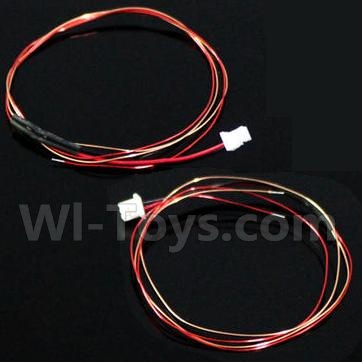 XK K110 K110S Parts-23 Tail motor wire(2pcs) For Wltoys XK K110 K110S Helicopter parts,6ch Brushless Helicopter spare Accessories