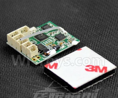 XK K110 K110S Parts-45 Circuit board,Receiver board For Wltoys XK K110 K110S Helicopter parts,6ch Brushless Helicopter spare Accessories