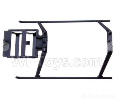 XK K110 K110S Parts-68 Landing skid,landing Gear For Wltoys XK K110 K110S Helicopter parts,6ch Brushless Helicopter spare Accessories