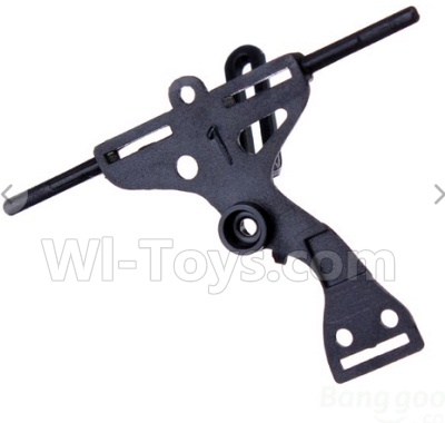 XK K110 K110S Parts-52 Servo cover plate For Wltoys XK K110 K110S Helicopter parts,6ch Brushless Helicopter spare Accessories