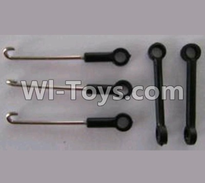 XK K120 Parts-07 Connect buckle(2pcs) & Servo connect buckle(3pcs) For Wltoys XK X120 Helicopter parts,6ch Brushless Helicopter spare parts